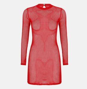 Womens Mesh Fishnet Bodycon Dress See-through Babydolls Nightwear Bikini Cover Ups. Soft fabric, breathable, good stretchy, comfy to touch and wear, makes you feeling well.  see-through dress highlights your charming curve and makes you more attractive. Great for date night, Valentine’s Day, honeymoon, bridal gift, vacation, beach, pool party. Please check the size clearly before purchasing, hand wash cold recommend.